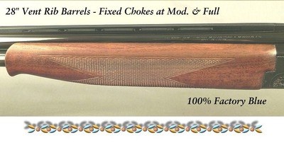 BROWNING 1982 28 BORE CITORI with FIXED CHOKES - UNFIRED in the BROWNING CASE - FEATHERWEIGHT - 28