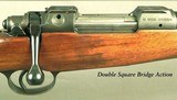BRNO 222 REM. MODEL ZKK-601 - MAUSER SHORT ACTION with DOUBLE SQUARE BRIDGE - POP-UP PEEP SIGHT in REAR BRIDGE - CONTROL ROUND FEED - ALL ORIGINAL - 2 of 5