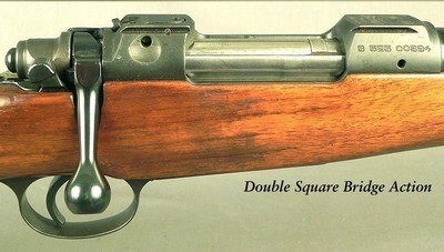 BRNO 222 REM. MODEL ZKK-601 - MAUSER SHORT ACTION with DOUBLE SQUARE BRIDGE - POP-UP PEEP SIGHT in REAR BRIDGE - CONTROL ROUND FEED - ALL ORIGINAL - Image 2 of 5