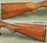 BRNO 222 REM. MODEL ZKK-601 - MAUSER SHORT ACTION with DOUBLE SQUARE BRIDGE - POP-UP PEEP SIGHT in REAR BRIDGE - CONTROL ROUND FEED - ALL ORIGINAL - Image 4 of 5