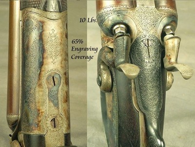 HOLLAND & HOLLAND 577/500 No.2 BPE - WITH AMMO - REBOUNDING HAMMER TOPLEVER - 28
