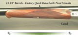 KRIEGHOFF 500/416 - FACTORY RIGHT & LEFT HAND STOCKS - HORNADY AMMO-CASES - C&H DIES - QD PIVOT MOUNTS - ZEISS SCOPE - OVERALL 98% CONDITION - SOLD - Image 5 of 5