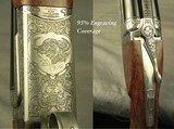 CHAPUIS 375 H&H - USED but as NEW - MODEL ELAN CLASSIC - VERY NICE WOOD - 95% FLORAL ENGRAVING & GAME SCENE - READY for the U. S. & AFRICA- SOLD - Image 2 of 4
