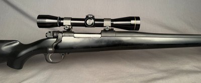 Mauser Model 98 Custom Rifle in 375 Ruger Bore Like New Crisp Trigger Great Hunting Gun Includes Scope - Image 3 of 14