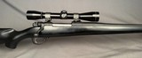 Mauser Model 98 Custom Rifle in 375 Ruger Bore Like New Crisp Trigger Great Hunting Gun Includes Scope - Image 3 of 14