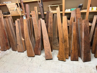English - European Walnut Stock Blanks Rifle Blanks BIG CUTS - Image 1 of 3