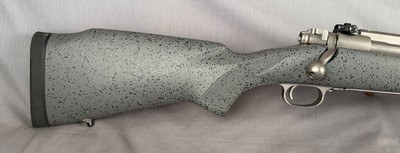Winchester Model 70 Pre 64 Custom - All Metal Work By Griffin & Howe - New Barrel Unfired 338 WINMAG - Action made in 1959 - McMillan Stock - Image 4 of 11