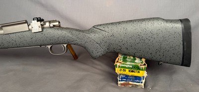 Winchester Model 70 Pre 64 Custom - All Metal Work By Griffin & Howe - New Barrel Unfired 338 WINMAG - Action made in 1959 - McMillan Stock - Image 10 of 11