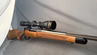 Winston Elrod Winchester Model 70 Pre 64 Custom Rifle in 280 Remington - Crisp Trigger - Bore Like New - Great Checkering - Fluted Barrel - Image 8 of 14