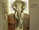 HEYM 470 N.E. SIDELOCK MODEL 88 B DELUXE with GAME SCENES - LIKE BUYING it NEW - UPGRADED WOOD - 90% HAND CUT ENGR with AN ELEPHANT TOP LEVER - SOLD - Image 2 of 9