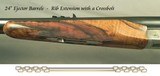 HEYM 470 N.E. SIDELOCK MODEL 88 B DELUXE with GAME SCENES - LIKE BUYING it NEW - UPGRADED WOOD - 90% HAND CUT ENGR with AN ELEPHANT TOP LEVER - SOLD - Image 9 of 9