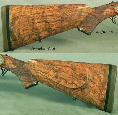HEYM 470 N.E. SIDELOCK MODEL 88 B DELUXE with GAME SCENES - LIKE BUYING it NEW - UPGRADED WOOD - 90% HAND CUT ENGR with AN ELEPHANT TOP LEVER - SOLD - Image 4 of 9