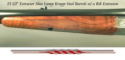 MERKEL 470 N. E. MODEL 140 SAFARI - GAME SCENE ENGRAVING - LIKE BUYING NEW - MADE in 2002 - 23 1/2