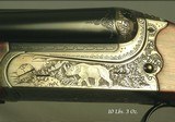MERKEL 470 N. E. MODEL 140 SAFARI - GAME SCENE ENGRAVING - LIKE BUYING NEW - MADE in 2002 - 23 1/2