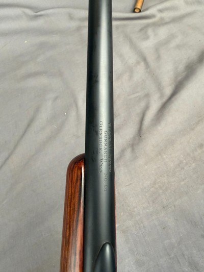 ROGER GREEN - FN MAUSER CUSTOM - 300 WIN. MAG. - LILJA Bbl. - BLACKBURN BOTTOM METAL - 1/4 RIB - NICE WOOD - BORE as NEW - CLASSIC - Image 13 of 13