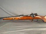J.P. Sauer Commercial Mauser Action - 300 Win Mag - Octagon to Round- Integral Full Rib - Double Set Trigger - Was a 30-06 & Re-chambered - Image 9 of 10
