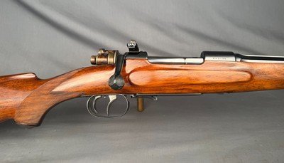 J.P. Sauer Commercial Mauser Action - 300 Win Mag - Octagon to Round- Integral Full Rib - Double Set Trigger - Was a 30-06 & Re-chambered - Image 3 of 10