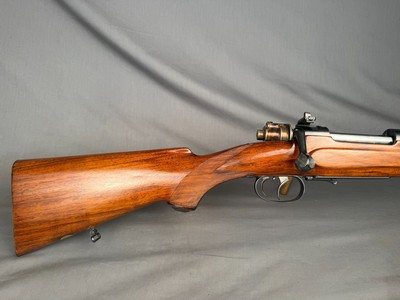 J.P. Sauer Commercial Mauser Action - 300 Win Mag - Octagon to Round- Integral Full Rib - Double Set Trigger - Was a 30-06 & Re-chambered - Image 2 of 10