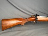 J.P. Sauer Commercial Mauser Action - 300 Win Mag - Octagon to Round - Integral Full Rib - Double Set Trigger - Was a 30-06 & Re-chambered - Image 2 of 9
