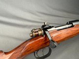 J.P. Sauer Commercial Mauser Action - 300 Win Mag - Octagon to Round - Integral Full Rib - Double Set Trigger - Was a 30-06 & Re-chambered - Image 4 of 9