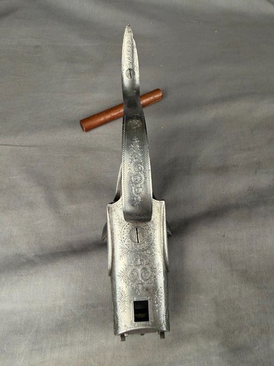 J.P. Sauer - Suhl - Pre -War Complete Action 12 Gauge - No Barrels - No Forend Metal - No Wood - Image 7 of 7