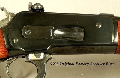 WINCHESTER MODEL 71 DELUXE - 1957 - BARREL BLUE 100% - RECEIVER BLUE - 99% - WOOD 98% - BORE as NEW - SLING SWIVELS - PEEP SIGHT - SUPER NICE! - Image 2 of 6