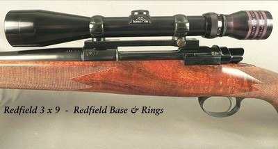 DALE GOENS - 243 WIN - FN MAUSER ACTION - AMERICAN CLASSIC STYLE with VERY NICE WORKMANSHIP - GOENS WRAP AROUND POINT PATTERN CHECKERING - RDFL 3 x 9 - Image 2 of 6