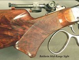 CPA RIFLE by PAUL SHUTTLEWORTH - REPLICATE STEVENS 44 1/2 SINGLE SHOT w/ 3 Bbls. - SILHOULETTE MODEL - DELUXE WOOD - .45-90 & .40-65 Win. & 22 LR - Image 4 of 10