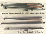 CPA RIFLE by PAUL SHUTTLEWORTH - REPLICATE STEVENS 44 1/2 SINGLE SHOT w/ 3 Bbls. - SILHOULETTE MODEL - DELUXE WOOD - .45-90 & .40-65 Win. & 22 LR - Image 9 of 10