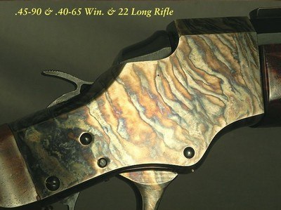 CPA RIFLE by PAUL SHUTTLEWORTH - REPLICATE STEVENS 44 1/2 SINGLE SHOT w/ 3 Bbls. - SILHOULETTE MODEL - DELUXE WOOD - .45-90 & .40-65 Win. & 22 LR - Image 3 of 10