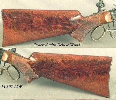 CPA RIFLE by PAUL SHUTTLEWORTH - REPLICATE STEVENS 44 1/2 SINGLE SHOT w/ 3 Bbls. - SILHOULETTE MODEL - DELUXE WOOD - .45-90 & .40-65 Win. & 22 LR - Image 5 of 10