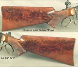 CPA RIFLE by PAUL SHUTTLEWORTH - REPLICATE STEVENS 44 1/2 SINGLE SHOT w/ 3 Bbls. - SILHOULETTE MODEL - DELUXE WOOD - .45-90 & .40-65 Win. & 22 LR - Image 5 of 10