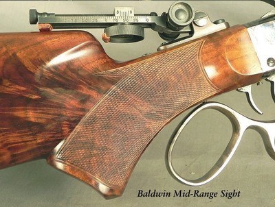 CPA RIFLE by PAUL SHUTTLEWORTH - REPLICATE STEVENS 44 1/2 SINGLE SHOT w/ 3 Bbls. - SILHOULETTE MODEL - DELUXE WOOD - .45-90 & .40-65 Win. & 22 LR - Image 4 of 10
