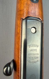MANNLICHER SCHOENAUER 270 WIN - MODEL 1950 CARBINE- MADE in 1951- VERY NICE FULL LENGTH STOCK- SINGLE TRIGGER- NICE! - Image 13 of 14