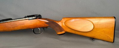 MANNLICHER SCHOENAUER 270 WIN - MODEL 1950 CARBINE- MADE in 1951- VERY NICE FULL LENGTH STOCK- SINGLE TRIGGER- NICE! - Image 9 of 14