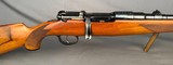 MANNLICHER SCHOENAUER 270 WIN - MODEL 1950 CARBINE- MADE in 1951- VERY NICE FULL LENGTH STOCK- SINGLE TRIGGER- NICE! - Image 2 of 14