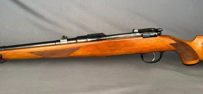MANNLICHER SCHOENAUER 270 WIN - MODEL 1950 CARBINE- MADE in 1951- VERY NICE FULL LENGTH STOCK- SINGLE TRIGGER- NICE! - Image 10 of 14