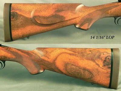 LEFT HAND DAKOTA 416 REM. MAG AFRICAN BEST GRADE - UNFIRED - EARLIER DAKOTA - SCHMIDT & BENDER 1.5 x 6 - 1/4 RIB with a FIXED STANDING SIGHT - 100% - Image 4 of 5