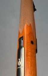 Ruger M77 Hawkeye Hunter LEFT HAND in 416. Ruger  LIKE NEW 100% WOOD 100% Checkering 100% Blue - Image 7 of 13