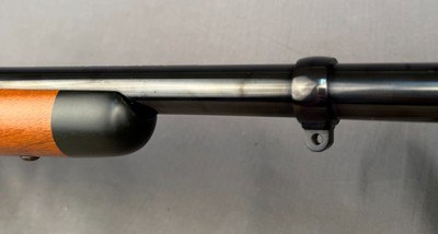 Ruger M77 Hawkeye Hunter LEFT HAND in 416. Ruger  LIKE NEW 100% WOOD 100% Checkering 100% Blue - Image 4 of 13