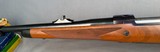 Ruger M77 Hawkeye Hunter LEFT HAND Threaded in 375 Ruger  LIKE NEW 100% WOOD 100% Checkering 100% Blue - Image 3 of 12