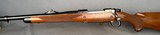 Ruger M77 Hawkeye Hunter LEFT HAND Threaded in 375 Ruger  LIKE NEW 100% WOOD 100% Checkering 100% Blue