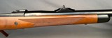 Ruger M77 Hawkeye Hunter LEFT HAND Threaded in 375 Ruger  LIKE NEW 100% WOOD 100% Checkering 100% Blue - Image 5 of 12