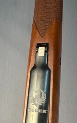 Ruger M77 Hawkeye Hunter LEFT HAND Threaded in 375 Ruger  LIKE NEW 100% WOOD 100% Checkering 100% Blue - Image 12 of 12