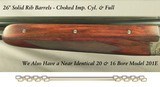 MERKEL 28 BORE - 1975 CLASSIC SUHL - MADE WHEN it WAS the REAL THING - ALSO HAVE a 20 & 16 NEARLY IDENTICAL - MODEL 201E - SINGLE SELECTIVE TRIGGER - Image 5 of 5