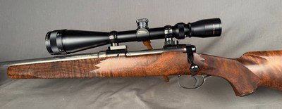 Savage Action Custom Rifle Left Hand in 22-250 REMINGTON 22In Barrel Beautiful Wood BSA Platinum Scope 6-24x - Image 6 of 12