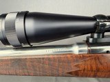 Savage Action Custom Rifle Left Hand in 22-250 REMINGTON 22In Barrel Beautiful Wood BSA Platinum Scope 6-24x - Image 3 of 12