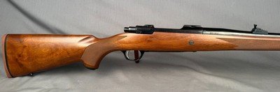 Ruger M77 Hawkeye Hunter LEFT HAND Threaded in 338 RCMLIKE NEW 100% WOOD 100% Checkering 100% Blue - Image 2 of 10