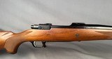 Ruger M77 Hawkeye Hunter LEFT HAND Threaded in 338 RCM LIKE NEW 100% WOOD 100% Checkering 100% Blue - Image 4 of 11