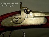 WESTLEY RICHARDS 4 BORE PERCUSSION SHOULDER WATERFOWLER PUNT GUN - 14 Lbs. 10 Oz. - 42